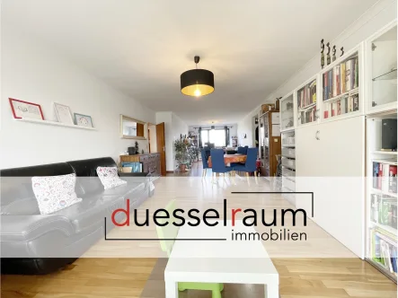 Titelbild - Wohnung mieten in Düsseldorf - Urdenbach: Helle und geräumige 3 Zimmer Wohnung mit 2 Balkonen in guter Wohnlage!