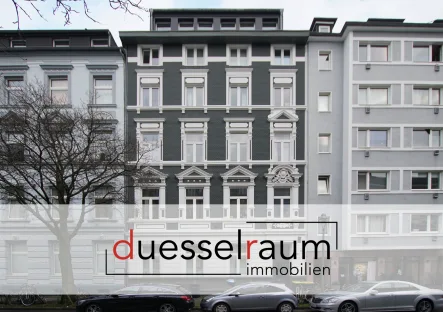 Titelbild - Wohnung mieten in Düsseldorf - Unterbilk: moderne 1,5-Zimmer Wohnung im 3.OG in bester Lage!