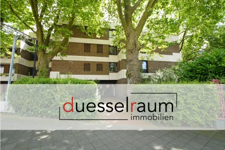 Titelbild - Wohnung kaufen in Düsseldorf - Oberkassel: neuwertiges Apartment mit TG-Stellplatz, Balkon und komplett möbliert!