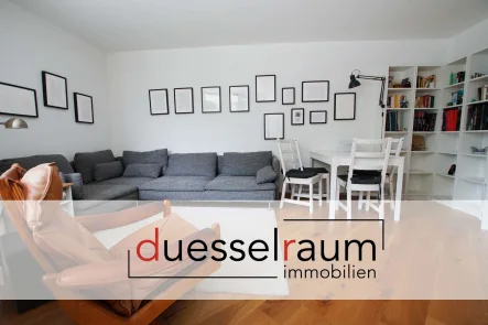 Titelbild - Wohnung kaufen in Düsseldorf / Grafenberg - Grafenberg: vollständig möblierte und gepflegte 2-Zimmerwohnung mit Balkon in zentraler Lage!