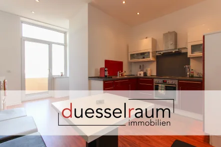 Titelbild - Wohnung kaufen in Düsseldorf / Reisholz - Reisholz: 2,5 Zimmer Wohnung mit Balkon und Tageslichtbadezimmer.