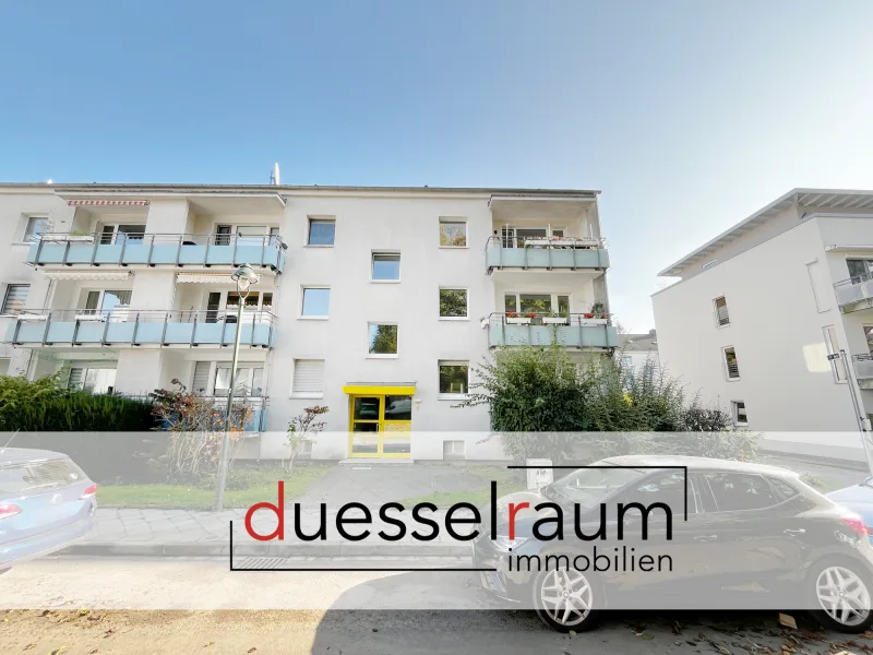 Titelbild - Wohnung mieten in Düsseldorf - Wersten: helle 2-Zimmerwohnung mit Balkon in grüner Lage