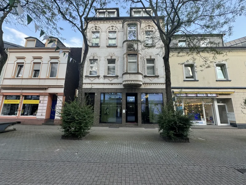 Aussenansicht - Laden/Einzelhandel mieten in Duisburg / Alt-Homberg - Attraktive Einzelhandelsfläche/ Büro in Homberger Altstadt