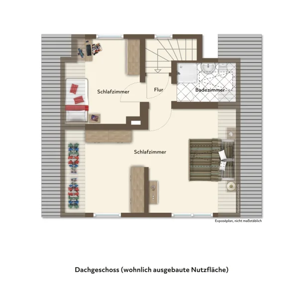 Grundriss Dachgeschoss