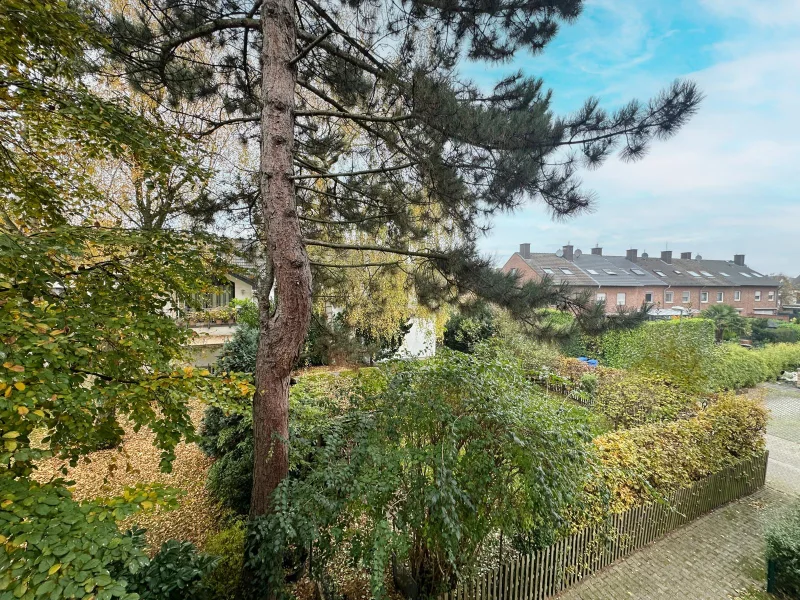 Ausblick Balkon