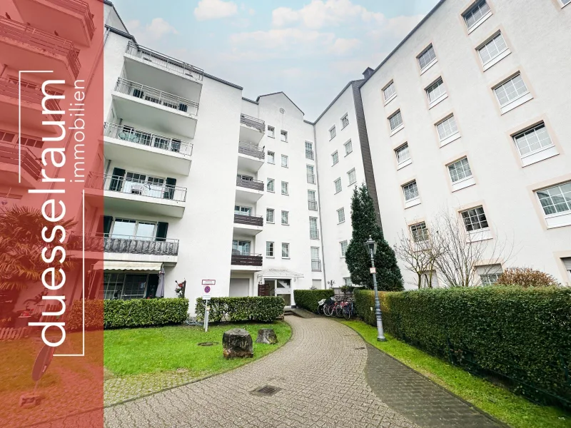 Titelbild - Wohnung kaufen in Düsseldorf - Reisholz: Starke Kapitalanlage - Paketkauf möglich - Balkon und TG-Stellplatz inklusive!