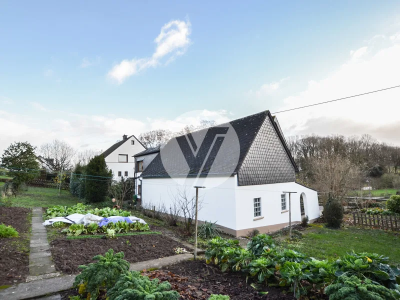 Rückansicht Garten/Garage