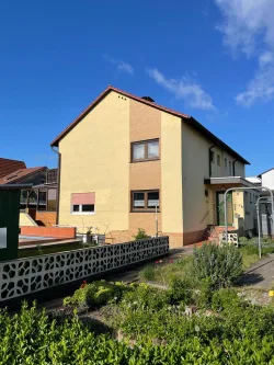Außenansicht - Haus kaufen in Mannheim - reduzierter Preis - Gemütliche Doppelhaushälfte, 11 km von Mannheim - WS 4114