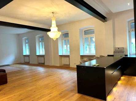 Loungebereich EG - Büro/Praxis kaufen in Ludwigshafen - Wohnen und Arbeiten in historischem Kleinod ca. 10 km von Ludwigshafen - BS 4144/A4