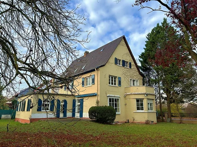 Außenansicht - Haus kaufen in Frankenthal - Außergewöhnliche Wohnimmobilie in gesuchter Wohnlage - WS 4139