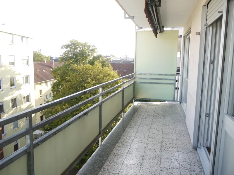 Balkon Musterbild - Wohnung kaufen in Frankenthal Pfalz - Frankenthal City 4 ZKBWC  Balkon