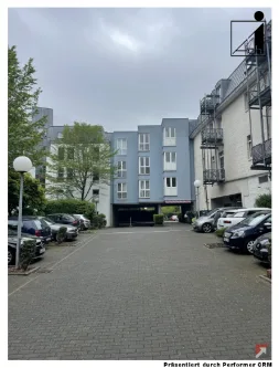 Hausansicht - Wohnung mieten in Frechen - Wohnen an St. Audomar! 2-Raum-Wohnung im Zentrum von Frechen !