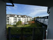 Blick vom Balkon