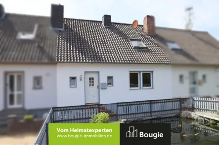 Vorderansicht - Haus kaufen in Selfkant - Charmantes Reihenmittelhaus mit tollem Grundstück