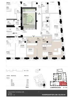 B1-22 - Wohnung mieten in Gütersloh - Moderne 2 Zimmer Mietwohnung in der Gütersloher Innenstadt