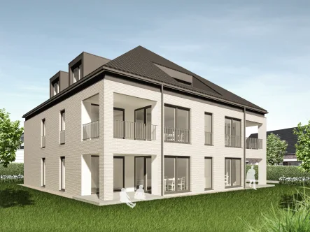 Visualisierung - Wohnung kaufen in Bielefeld - Erstbezug - komfortable Eigentumswohnung in Hoberge