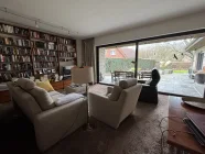 Wohnzimmer mit Terrasse