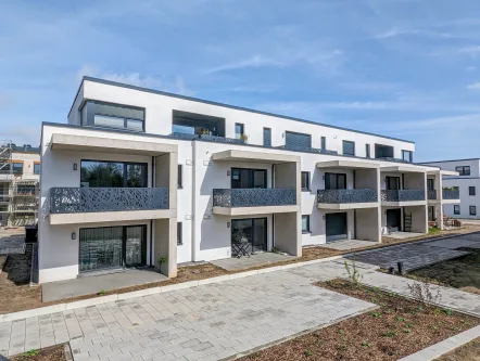 Musterhaus - Wohnung mieten in Bielefeld - CO2-neutrales Wohnen in der Grünheide in Bielefeld - Unabhängigkeit von Energiepreisschwankungen!