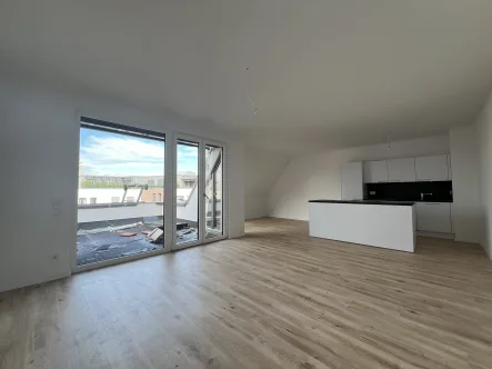 Titelbild - Wohnung mieten in Gütersloh - Modernes Wohnen in Top-Lage - Neubau Dachgeschosswohnung in Gütersloh