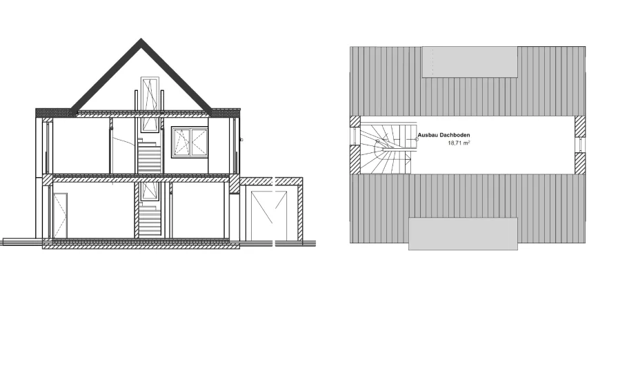 Grundriss Dachgeschoss (optional)