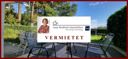 VERMIETET - Wohnung mieten in Gütersloh - Ländliche 2- bis 3-Zimmer Erdgeschosswohnung