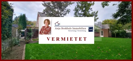 VERMIETET - Wohnung mieten in Gütersloh - Gütersloh - frisch modernisiert: 4- bis 5-Zimmer Mietwohnung im Erdgeschoss mit Terrasse und Garten