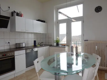 Küche - Wohnung mieten in Hagen - Ca. 54 m² große 2-Zimmer-Erdgeschosswohnung mit Tageslichtbad und Balkon in Hagen-Eilpe