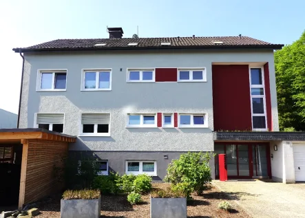 Ansicht - Wohnung mieten in Hagen - Gepflegte ca. 89 m² große DG-Wohnung mit großem Wohn-/Esszimmer, Tageslichtbad und PKW-Stellplatz