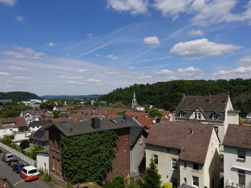 Herrliches Blick aus sem DG über Hohenlimburg 