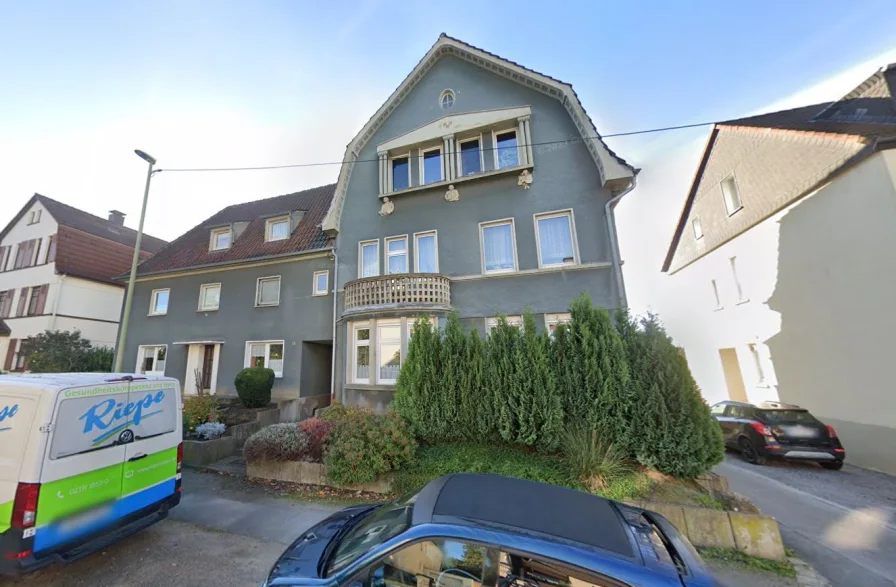 Erdgeschosswohnung - Wohnung mieten in Hagen - Ca. 118 m² große 4- Zimmer- Erdgeschosswohnung mit Terrasse, 2 Tageslichtbäder, Stellplatz in Helfe