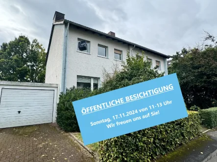 Einladung zur öffentlichen Besichtigung - Haus kaufen in Hamm - Öffentliche Besichtigung: Sonntag, 17.11.2024 von 11-13 Uhr!