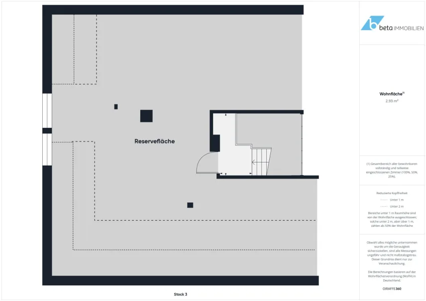 Grundriss Dachgeschoss