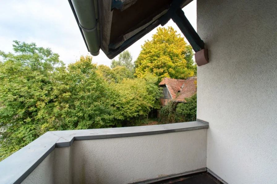 Balkon am Schlafzimmer 