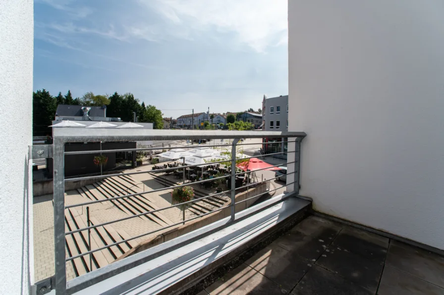 Blick über den Marktplatz