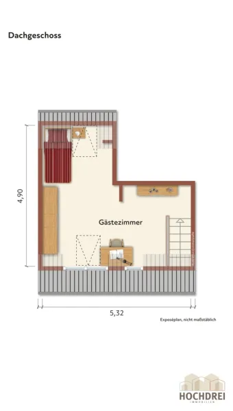 Grundriss: Dachgeschoss