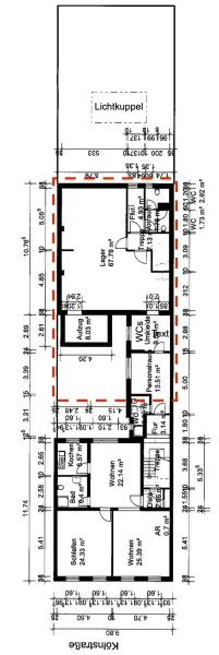 Grundriss Obergeschoss