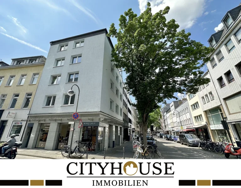 Hausansicht / Mittelstraße - Laden/Einzelhandel mieten in Köln / Altstadt-Nord - CITYHOUSE: Provisionsfrei für den Mieter - Top Ladenlokal in Spitzen-Lage von Köln!