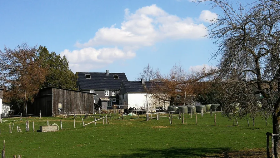 Nebengebäude Scheune -Rückansicht-