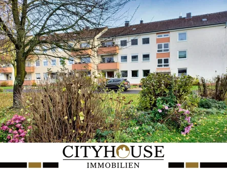 Vorderaufnahme - Wohnung kaufen in Köln / Wahn - CITYHOUSE: TOP Zustand, moderne Etagenwohnung mit hochwertiger Einbauküche, Kamin, Balkonen, Keller