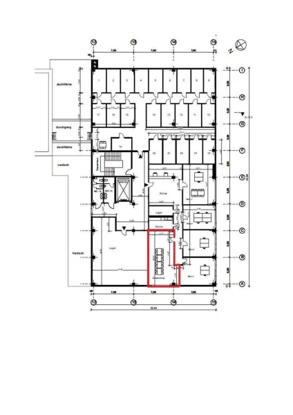 Grundriss Fläche 1 (2.OG)