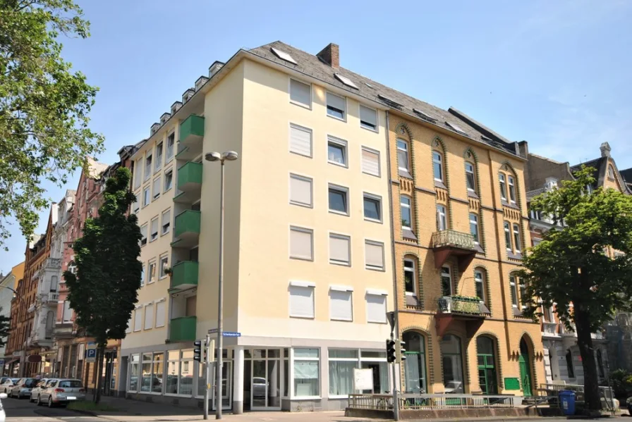 Hausansicht - Wohnung mieten in Koblenz - Modernisierte 2-ZKB-Wohnung mit neuwertigem Badezimmer in Koblenz-südliche Vorstadt