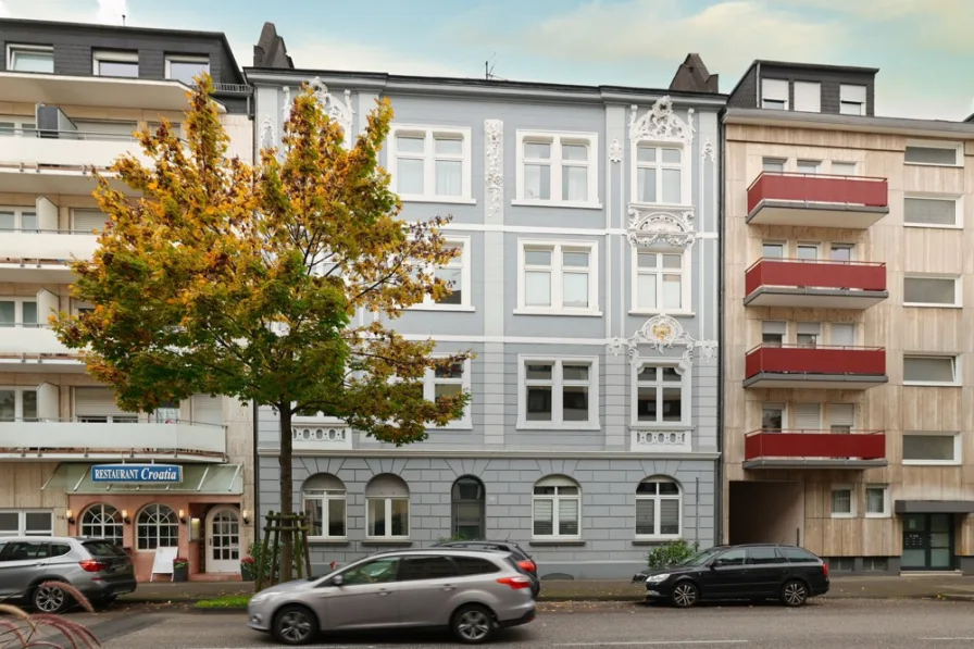 Hausansicht  - Wohnung kaufen in Koblenz - Charmante Eigentumswohnung im Herzen der südlichen Vorstadt