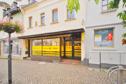 Nebeneingang - Hausansicht  - Laden/Einzelhandel mieten in Lahnstein - Großzügige Gewerberräume in zentraler Lage in Oberlahnstein