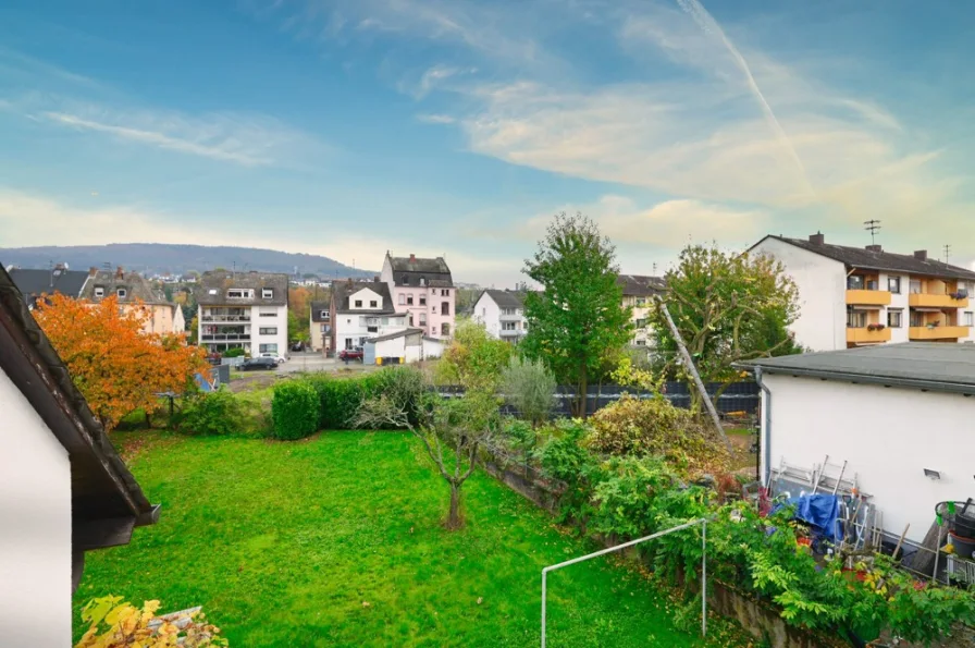 Ausblick Balkon 