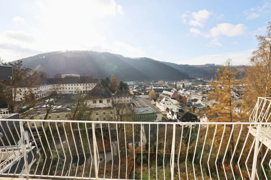 Ausblick Balkon 