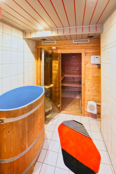 Sauna im EG 