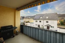 überdachter Balkon