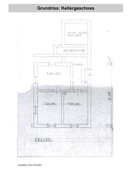 Grundriss KG