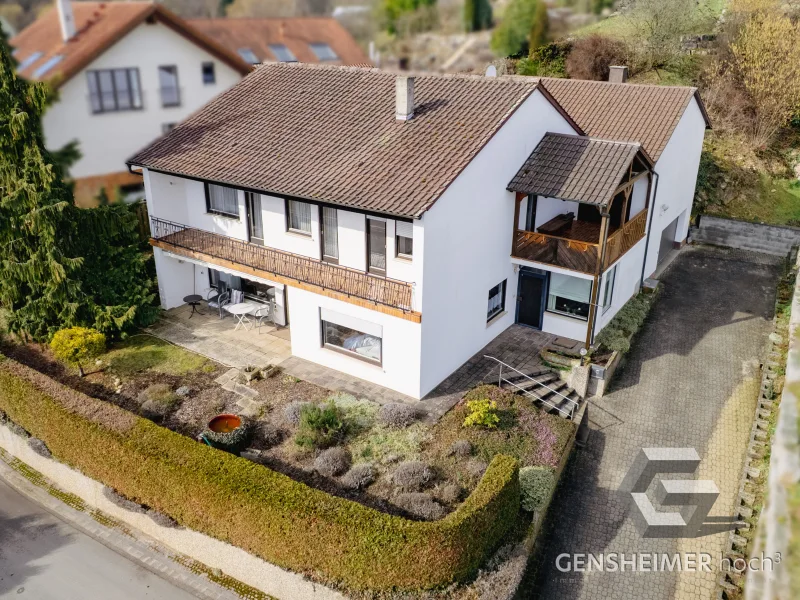 Startbild - Haus kaufen in Gleiszellen-Gleishorbach / Gleishorbach - Wohnen in bester Lage: Einfamilienhaus mit idyllischem Garten und traumhafter Aussicht