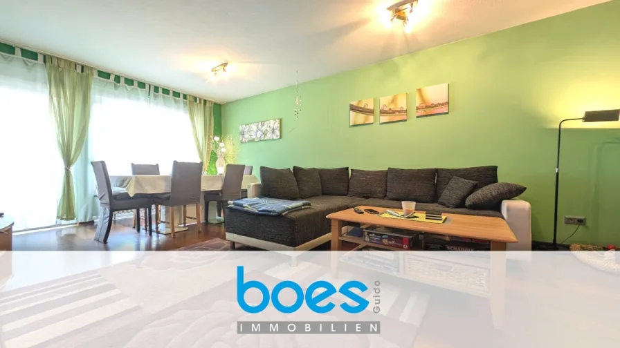 Wohnzimmer  - Wohnung kaufen in Langenfeld - 4 ZIMMER ZU FAIREM PREIS !!!